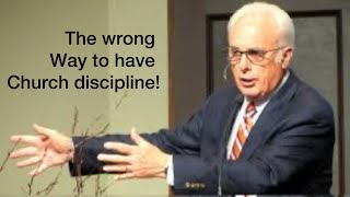 John MacArthur Q\u0026A: The wrong way of having church discipline