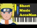 Naruto Blue Bird Theme Piano Sheet Music