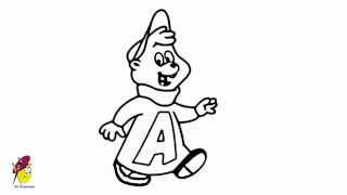 Alvin and the chipmunks - How to draw Alvin and the chipmunks