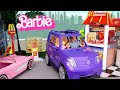 Barbie & Ken Doll Family Preschool & Drive Thru Adventures