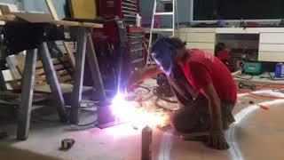 Lotos LTP8000 80A Plasma Cutter vs. 1/2” rusty steel