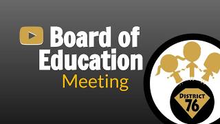 May 19, 2026 Board of Education Meeting