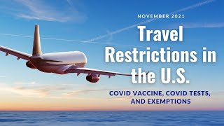 BREAKING: U.S. to lift travel restrictions on fully vaccinated foreigners in November | Travel BAN