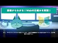 基礎からわかる！webの仕組みを解説！【ゆっくり解説】