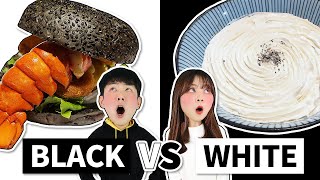 Eating Only ONE Color of Food for 24 Hours!!! | Xiaoling toy