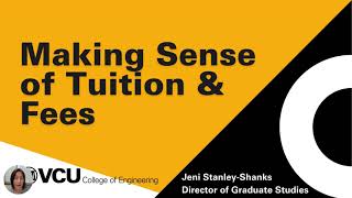 Making Sense of Tuition & Fees