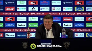 Conferenza stampa Mazzarri pre Udinese-Cagliari: “All’andata avevamo toccato il fondo”