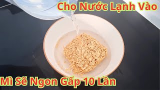 Đừng Ăn Mì Gói Với Nước Sôi Nữa Hãy Ăn Cách Này Ngon Hơn Gấp 10 Lần.Cách Làm Sốt Ăn Mì Gió Siêu Ngon