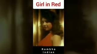 Girl in Red Dance - Anny Duperey-French vs LeBrock-American vs Rambha-Indian #knowthis