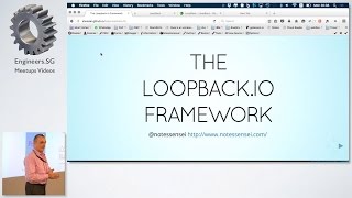 loopback.io Framework: Models, Phases and Identities - talk.js