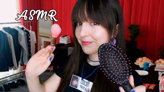 ⭐ASMR [Sub] Makeup and Hairstyle for a Star, Backstage Roleplay (Soft Spoken, Layered Sounds)