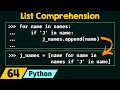List Comprehension in Python
