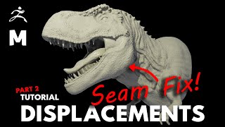 Displacement Seam Fix Maya