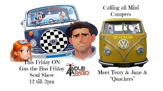 Trailer for Gus the Bus Friday Soul Show on Vdub Radio