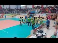 Semi Final Volly Ball Putri porprov jabar Kab. Subang VS Kab. Bandung