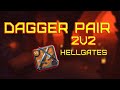 ALBION ONLINE 2v2 HELLGATE! DAGGER PAIR