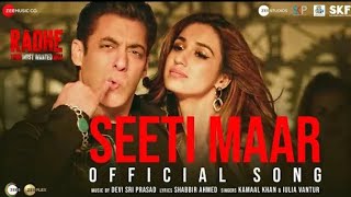 Seeti Maar | Radhe - Your Most Wanted Bhai | Salman Khan, Disha Patani|Kamaal K, lulia V/DSP| Shabb