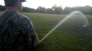 Pissing on a pepsi can redneck demonstrations