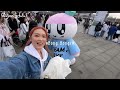 【韓國🇰🇷vlog】 第一次飛韓國看大勢韓團演唱會 服了韓國追星文化！🙏 這規模也太龐大了吧！怎麼感覺比選總統還大陣仗？😱首爾櫻花季果然滿街都是櫻花🌸