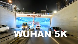 夜间驾驶市区-武汉【高清POV.4K.5K.】解放大道-中国/Driving downtown-Wuhan-Jiefang Avenue-CHINA