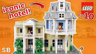 Custom Steamboat HOTEL for my LEGO City!  (Fred-BRICKS-burg ep 10)