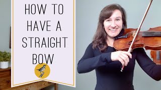 Master the Straight Bow Technique! Tips \u0026 Tricks for Perfect Violin Bowing