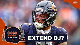 Justin Jefferson gets PAID: When should Bears extend DJ Moore? | CHGO Bears Live