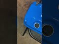 Blue valve cover