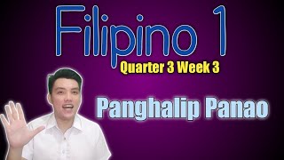 Filipino Grade 1 Quarter 3 Week 3 | Panghalip Panao