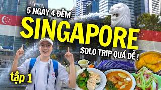 DU LỊCH SINGAPORE [EP.1] BÍ KÍP DU LỊCH NGAY TỪ KHI ĐẶT CHÂN XUỐNG SÂN BAY CHANGI