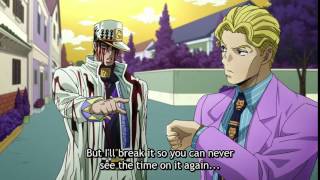 jotaro vs kira (nice watch)