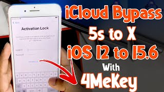 iPhone 5s to X iCloud Bypass & Jailbreak Safe to Bypass  Activation Lock with Tenorshare 4MeKey