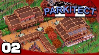 Parkitect - Ep. 2: Finishing Maple Meadows | Parkitect Gameplay