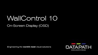 Tutorial WallControl 10 - On Screen Display
