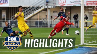 Dortmund cruises past Paderborn thanks to Jadon Sancho’s hat-trick | 2020 Bundesliga Highlights