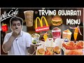 Trying Gujarati McDonals (મેકડોનાલ્ડ્સ) Menu || Frozen Cola,Minion Ice-cream, McCafe and Many More😍