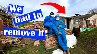 New layout of our TINY HOUSE / Old ROOF is gone! [Turning an OLD SHED into a  cozy TINY HOUSE]