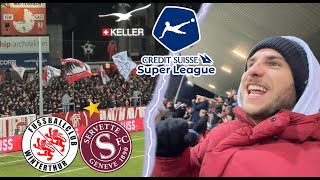 FC WINTERTHUR V  SERVETTE FC - 🤯🤩DER COMEBACK IN DER SCHÜTZENWIESE I Stadion Vlog xKiko