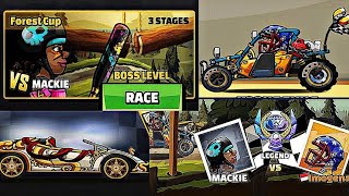 Hill climb racing 2 || VS Boss Level Mackie Walktrough on Dune Buggy Gameplay All New