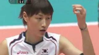 Kim Yeon-Koung - 2011 World Grand Prix KOR vs JPN(2011.08.06)