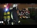 [FEUERWEHR DÜSSELDORF] - Nächtlicher Zimmerbrand im 3. OG. - Person sprang aus Brandwohnung