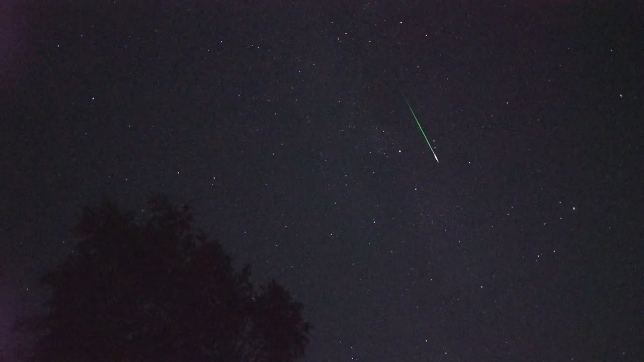 Real Meteor Shower