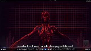 Gravité - mouvement accéléré de l'espace.