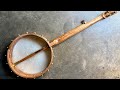 #1018- Koa and Pistachio Five String Banjo