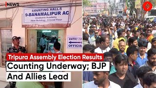 Tripura Assembly Election Results 2023: BJP And Allies Lead In 35 Seats; Congress-Left In 18