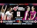 Fruergaard/Thygesen (DEN) vs Matsuyama/Shida (JPN) | Denmark Open 2024 Badminton