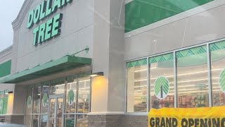 Vlog-Hang Out With Me \u0026 Grand Opening 💵 Inside A Brand New Dollar Tree 💵 ☕️