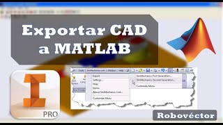 Exportar CAD de Inventor a MATLAB mediante simMechanics Link Multibody Link Plug In