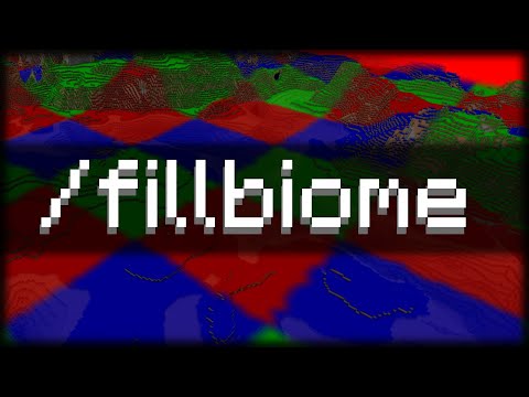 How to Change Minecraft Biomes Using the Fillbiome Command