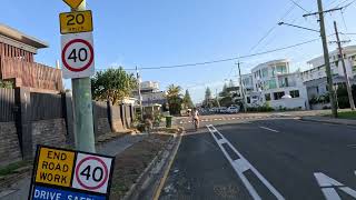 Broadbeach to Burleigh Heads Bike Ride – Stock Footage